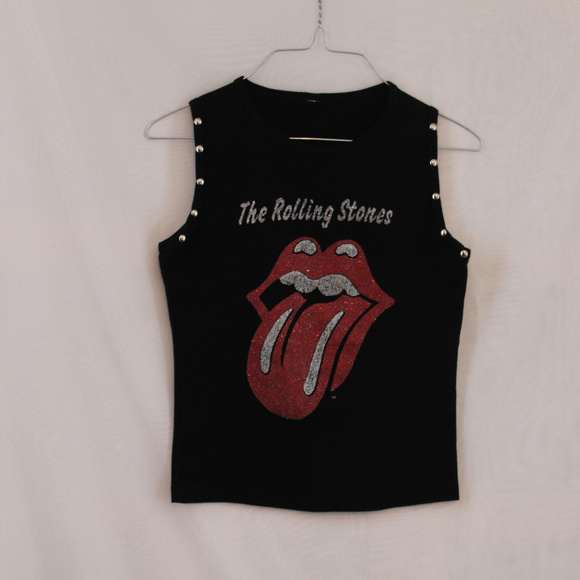 Tops - The Rolling Stones Muscle Tank Womens